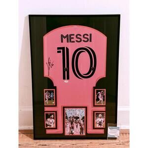 Lionel Messi Hand Signed Inter Miami Jersey Starsig COA